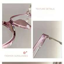 Women's Large Frame Blue Light Blocking Multi-Focus Reading Glasses - Round/Rectangular Color-Changing Edge Design, +1.0 To +5.0 Magnification, Anti-Fatigue Suitable For Digital Devices, Computers, And Book Reading - Fashionable And Durable Full Frame - Màu xám trong suốt - Xem 5