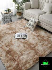 Luxury Shaggy Rug For Living Room Or Bedroom 2.00 X 1.40 - 米色 - 查看 4