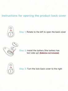 Smart Anti-Loss Device Phone, Key Finder Locator, Dual-Way Tracking, Wireless Anti-Loss Locator With Alarm Function, Suitable For Pets, Cats, Dogs, Keys, Wallets, Luggage - Plastic Material, Portable Wireless Real-Time Location Tracker, Smart Key Finder Mini GPS Tracker, Suitable For Cars, Important Documents, Pets, With Anti-Loss Alarm Function, Convenient For Forgetful Friends, No Battery Required - Multicolor - View 8