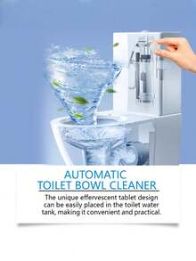 1/12/16片装自动马桶清洁泡腾片，自动马桶除臭除垢泡腾片 - 彩色 - 查看 7