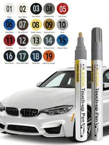 Random Style Car Paint Scratch Repair Pen, Simple Operation, Quick And Convenient Car Beauty Tool - Multicolor - View 14
