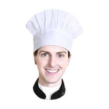 Chef Hat And Apron, Adjustable Size, Unisex, Suitable For Cooking, Grilling, Baking, Machine Washable, Holiday Gift