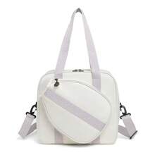 2025 Neuer hochwertiger Tennistasche, Große Kapazität mit Handgriff & Schultergurt, leichte Schlägertasche für Herren & Damen, geeignet für Tennis & Badminton