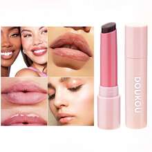 DOU KOU Plumping Gloss Stick, Smudge Proof Colored Lipsticks, Temperature Change Moisturizer Lip Stain, Hydration, Long Lasting Nutritious, Balms That Nourish, Lip Balm Magic Color Change Lip Gloss
