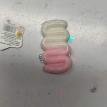 5件装食物揉捏玩具袋装PVC吊坠缓解压力感官玩具自闭症玩具万圣节圣诞节钥匙扣，每件独立包装，内含各种不同食物，挤压即可释放压抑的情绪。（款式随机） - 彩色 - 查看 11