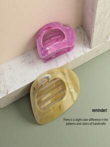 5Pcs Fashionable And Simple Flat Alligator Hair Clip, Women's Back Of The Head For Daily Leisure, Braided Hair Clip, Versatile And High-End Hair Accessories For Going Out, Mother's Day, Proud Month, Back To School Season, Thanksgiving, Christmas, Carnival, Holiday Gifts, Claw Clips, Hair Claws, Clips For Hair, Hair Slide, Hair Barrettes