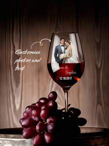 Handwritten Vinyl Lettering, Glass Decal, Personalised Wedding Decor, Bridesmaid Proposal Vinyl Stickers, Gift Box Name Decal, Calligraphy - Multicolor - View 3