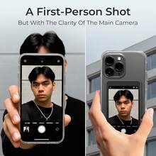 Vlog Selfie Monitor Screen For Phone & Android – Wireless Display With Screen Mirroring For Phone, Remote Selfie Camera Tool, Magnetic Mount, Mag , Mirror For   Vlogging Recording - 1 - Xem 5