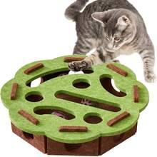 Interactive Cat Toy, Cat Puzzle Toy, With Maze Tunnel Bell Balls (2 Pieces), Durable Felt Material,No Need For Batteries, Suitable For Indoor Cats, The Best Gift For Your Beloved Cat - Multicolor - View 11
