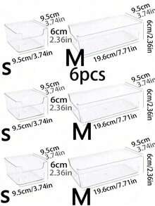 Cutie de depozitare cu sertar 12 buc/4 buc/2 buc/1 buc, organizator transparent de machiaj pentru animale de companie, depozitare și organizare pe birou, accesorii pentru depozitarea machiajului, accesorii pentru baie, decorare cameră, decorare casă, rechizite de birou, cutie de depozitare papetărie studiu