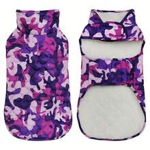 Metglad Warm Winter Dog Coat, Cold Weather Pet Jacket, Cold Weather Dog Coat, Dog Snow Suit, Dog Outdoor Padded Coat For Large, Medium And Small Dogs