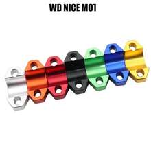 WD NICE MOTO Soporte fijo de freno delantero CNC, bloque de presión superior de aleación de aluminio para modificación de motocicletas, adecuado para motocicletas de campo a través KTM SX SX-F EXC EXC-F XC XC-F Embrague Manija Asiento Freno Fijo