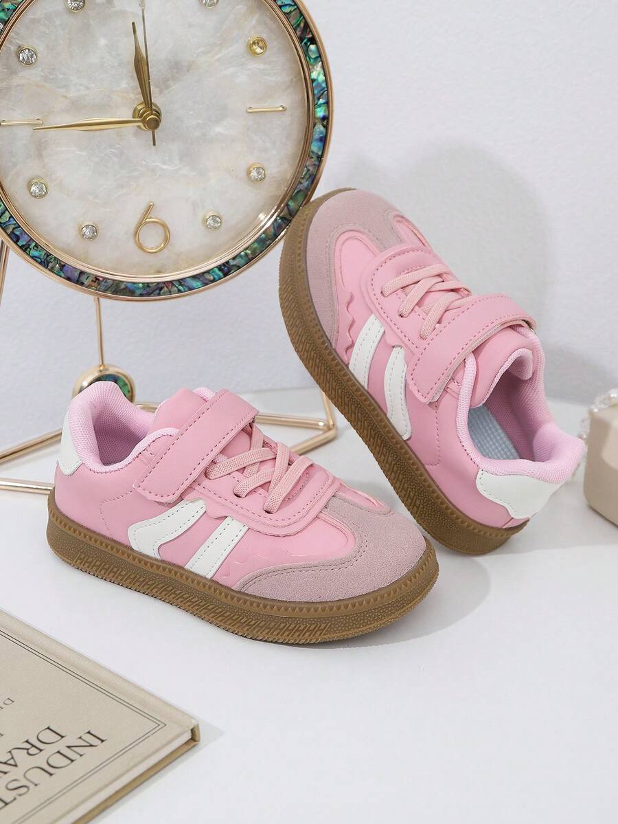 1 par de zapatillas deportivas clásicas para bebés niñas con diseño de , aptas para todas las estaciones