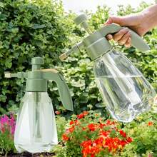 Large Pressure Watering Can, 1.5L Large Capacity Clear Water Bottle, Gardening Sprayer Pressure Pump Watering Can For Plants Flowers Cleaning - 彩色 - 查看 19