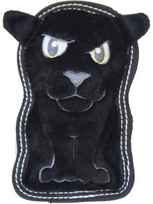 Outward Hound Seamz Elephant Plush Dog Toy, Small - 豹 - 查看 8