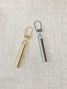 5-Piece Removable Metal Zipper Puller, Durable Zipper Puller Replacement, Fashion Design, Metal Zipper Puller Repair Kit, Universal Removable Zipper Slider Replacement With Hook And Loop, Zipper Slider - Easy To Install For Jackets, Clothing, Bags, Luggage, Jeans, Backpacks And DIY Projects - Durable, Replacement Zipper Puller - Multicolor - View 3