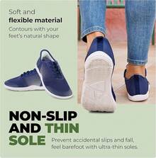 HF Stride – Hands-Off & Ergonomic Barefoot Shoes, Thin Sole & Ultra-Light, Effortless Wear Unisex-2025 - 白色 - 查看 8