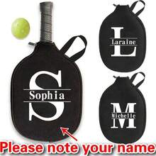 Customized Exclusive Pickleball Paddle Storage Bags, Portable, And Spacious Storage For Pickleballs, Table Tennis, And Tennis Rackets - Perfect For Outdoor Enthusiasts And Athletes