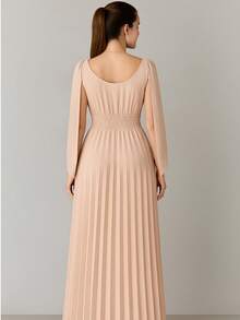 Women Dresses - Beis - Ver 2