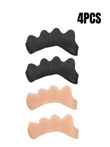 Soft Silicone Toe Separator, Overlapping Toe Divider Hallux Valgus Corrector Toe Alignment And Protection, Includes Comfortable Big Toe Pads, Suitable For Daily Use, Flexible Design For Foot Alignment And Protection, Essential For Foot Care | Comfortable Fit | Soft Silicone Material, Toe Protector, Toe Corrector