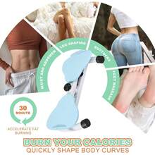 Tabla para Ejercicios Abdominales, 300 LB Twist Board for Exercise, Tablas de Ejercicio para el Abdomen de Pie, Tabla de Ejercicios para Torcer, Equipo de Gimnasia en Casa para Mujeres/Hombres - Azul - Ver 6