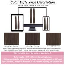 18 英寸万圣节日常马尾辫发圈和合成纤维假发马尾辫 - 适合日常佩戴 - 彩色 - 查看 8