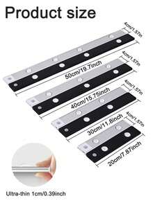 ضوء خزانة بتقنية استشعار الحركة - ضوء قرص رفيع بتأثير عين القطة، لاسلكي مغناطيسي قابل للشحن عبر USB، قابل للتعتيم ب- 3 ألوان، مناسب للمطبخ والغرفة والخزانة والخزانات المعروضة، إضاءة غرفة النوم، إضاءة ديكور المنزل، تصميم حديث، بنية خفيفة الوزن، سطوع قابل للتعديل، تنظيم المنزل، ترقية المطبخ - ثلاثة ألوان من الضوء - مشاهدة 6