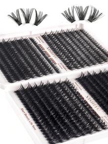 640pcs Capacity D-Curl Eyelash Curler, Large Capacity Eyelash Book, Eyelash Extension Kit (10D+20D+30D+40D+50D+60D+80D/50D+60D+80D+100D), Natural Eye Makeup, 10-16pcs Mixed Waterproof Faux Mink Hair False Eyelashes, 3D Individual Eyelash Set (124/200/270/290/300/184/448/570/560/576/640/60pcs) - DD - Xem 7