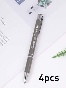 1-320pcs Custom Pens Ballpoint With Name,Back To School Supplies For Kids,Personalized Business Engraver Pens Ballpoint,Customized Gel Pens,Customizable Teacher Pens,Pens Ballpoint Smooth Writing Pens,Modern,Cute,Suitable For Birthday Gifts,Teachers' Day,Wedding,Office,Ideas Gifts For Him/Her,Friends,Workers,Teacher,Coworkers,Bridal,Warm Ambience,Fall Decor