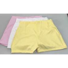 3-PIECE TAILORED SHORT KIT, NEW FASHION 2025 - YELLOW WHITE BABY PINK - View 3