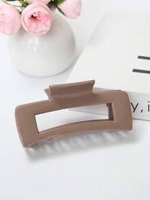 Women's Soft Anti-Fall Anti-Collision Silicone Elastic Durable Solid Color Hair Claw Clip, Suitable For Daily Use At Home, School, Beach, Summer Vacation, Work Commute, Parties, Holidays, Birthdays, Back To School Season, New Year, Valentine's Day, Mother's Day, Teacher's Day Gifts, Wedding Season, Music Festivals, Graduation Season Winter Hair Clip Hair Accessories For Women Elegant Hair Clutch