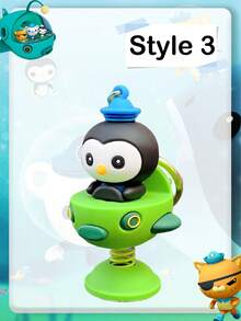 OCTONAUTS Decorações de festa de Ação de Graças, Natal e Halloween com tema OCTONAUTS, chaveiros genuínos com formato de personagens de desenho animado OCTONAUTS, pingentes de animais fofos, decorações de bolsa, chaveiros de carro e presentes de festa de festival para troca mútua