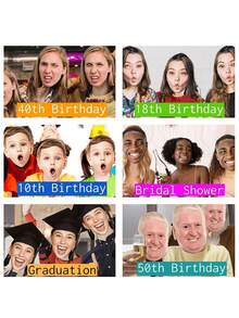 1/5/10pcs Customized Portrait Photo Prints - Personalized Big Face Cutouts, Custom Face Printing - Ideal For Birthday, Bachelor Party, Holiday Gatherings - Great For Party Decor, Photo Props, Fun Gifts - Suitable For Friends, Family, Party Hosts, Big Head Style - Suitable For Birthday, Bachelor Party, Holiday Events - Excellent Photo Props, Party Decor, Fun Gifts - Suitable For Hosts, Friends, Celebration Enthusiasts