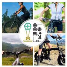 1pc ENLEE Adjustable Cycling Computer Brackets Gradient Colors Bicycle Light Holder Aluminum Alloy Speedometer Extension Holder For Bryton, Mountain/Road Bikes Accessories, Easy To Install - Multicolor - View 6