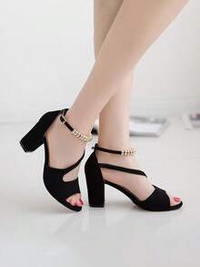 GAN AI Women Pumps - Black - View 3