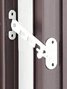 1pc Window Limiter Safety Lock, Metal Protection Window Safety Lock, Sliding Window Restraint, Safety Window Lock , Security Protection, Home Improvement
