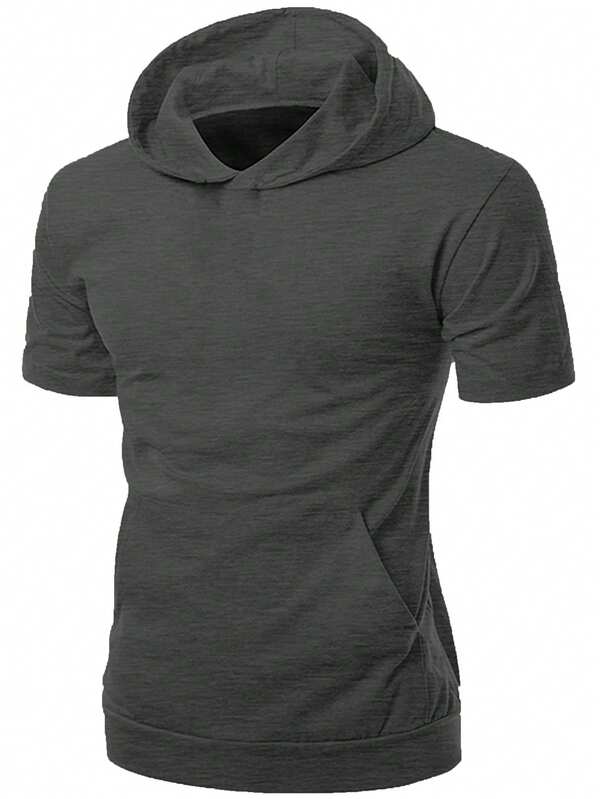 Camiseta Camisa Bolso E Capuz Longline Oversized Promocao Plus Size