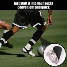 One Pair Of Ultra-Lightweight Football Shin Guards - Comfortable, Suitable For All Sports, Designed For Soccer, Basketball, And Yoga Training