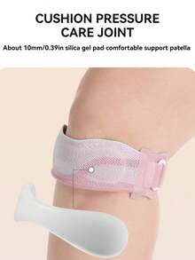 1 Stück Knieschoner, verstellbare Kompressionsunterstützung für Outdoor, Badminton, Basketball, Laufen