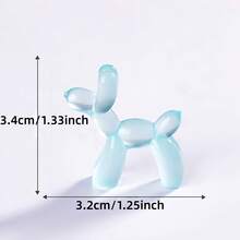 12pcs Miniature Glow-In-The-Dark Dog Figurines, Car Decor, Micro Landscape Ornaments, Suitable For Holiday Parties, Birthday Gifts, And Festival Surprises For Ages 14+, Cute Dog Decor For Halloween, Christmas Parties