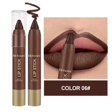 Fit Colors 1pc Matte Chocolate Scented Waterproof Lip Liner, Precise Lip Contour For Daily, Festivals, Parties, Stage Makeup - Nhiều màu - Xem 17