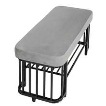 Shoe Cabinets - Grey+Black + Metal - View 8