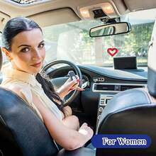 Colgante de coche - Precioso colgante decorativo de espejo retrovisor de coche con cristales brillantes - Accesorios colgantes lindos para coche - La cadena de cristal se puede usar para el espejo retrovisor, el salpicadero o la puerta del coche - Regalo de coche para niñas, brillantes rhinestones, decoración interior juguetona, decoración de alta calidad