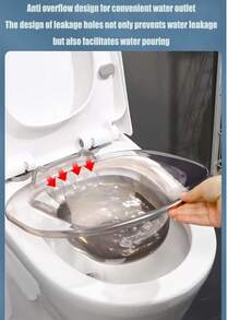 Kąpiel nasiadowa na hemoroidy, opieka poporodowa, ulga w okolicy krocza, nierozkładana wanna do karmienia piersią, deska sedesowa z haczykami, wanna z bidetem, niezbędne akcesoria po porodzie, leczenie hemoroidów, pasuje do każdej deski sedesowej Łazienka Akcesoria łazienkowe Narzędzia łazienkowe