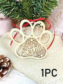 1/3/5 peças Presente de Natal, Decoração de Natal, Enfeites de Natal Personalizados, Decoração de Árvore de Natal Personalizada, Decoração em Madeira/Acrílico, Nomes Cortados a Laser, Bola de Natal, Etiquetas para Presente, Seu Logotipo Multifuncional, Ornamental Requintado, Elegante, Bonito, Vintage Personalizado, Presente Ideal e Único para Ele e Ela Aniversários Dia dos Namorados Dia das Mães Aniversários, Dia dos Pais - Multicolorido - Ver 17