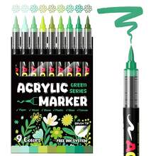 1pc Direct Liquid Soft Tip Acrylic Marker Pen 240 Color Set, Non-Transparent Watercolor Brush Pens For Art Students, DIY Crafts, Calligraphy, Scrapbooking, Handwriting, Card Making, Black Card Paper, Stone Painting, Christmas Decoration, Wood, Plastic, Canvas, Suitable For Students And Office Workers