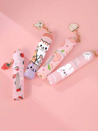 1pc 5ml/0.17oz Cute Perfume Bottle With Hanging Decoration,Perfume Atomiser Refillable Bottles,Portable Perfume Travel Refillable Bottle,Spray Bottles For Traveling,Compact Pocket Perfume Bottle,Business Trip Fragrance Perfume Pump Box