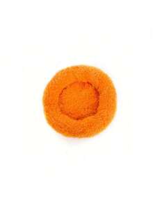 Natural Small Pet Coconut Shell Bird Nest, House, Bed, Breeding Nesting, Anti-Chew, With Warm Pad And Bell For Parrots, Cockatiel, Finches (Model A, One Size, No Pad, Random Bell Color)