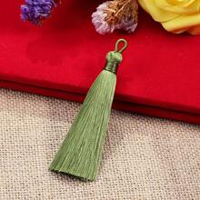 5 buc/pachet stil vintage cu ciucuri, perdea pliabilă cu evantai, ciucuri agățate, 90 x 15 mm