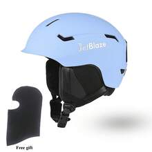 [FREE Balaclava + Liner]JetBlaze 1 PC Ski Snowboard Helmet Adjustable Shockproof Warm Winter Sports Helmet.